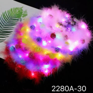 2280A-30 နှင်းဆီအမွှေးပါ မီးလင်းဆံကုတ် (10pcs)