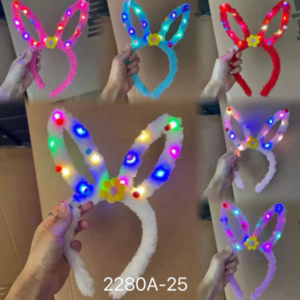2280A-25 ပန်းပွင့်ပါ မီးလင်းဆံကုတ် (10pcs)